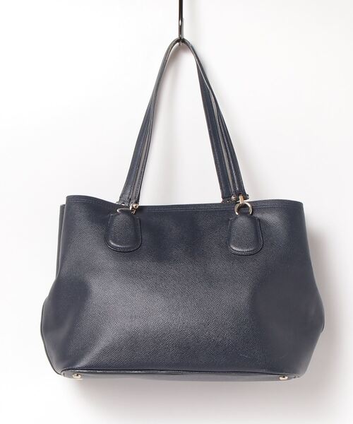 COACH トートバッグ ネイビー 美品 コーチ COACH トートバッグ ネイビー ビジネスバッグ