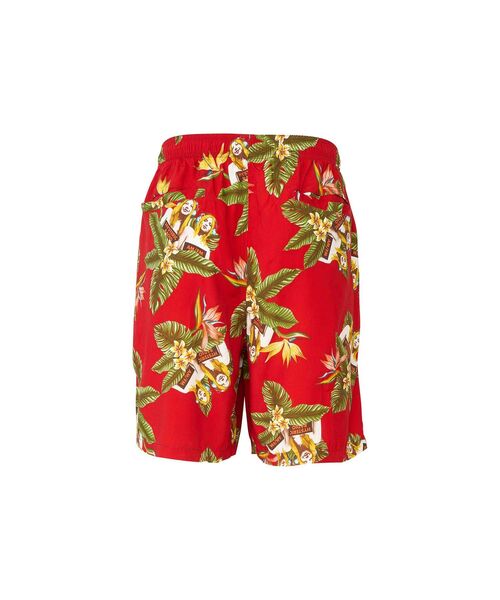ワイドパンツ パンツ TROPIC CHANNEL柄 イージーショーツ メンズの画像