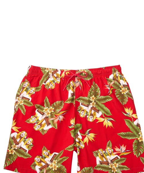 ワイドパンツ パンツ TROPIC CHANNEL柄 イージーショーツ メンズの画像