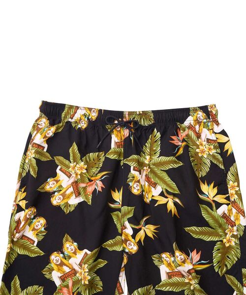 ワイドパンツ パンツ TROPIC CHANNEL柄 イージーショーツ メンズの画像