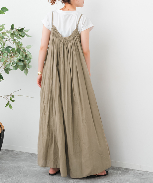 Spick＆Span ワンピース HYU ギャザーワンピース : ZOZOTOWN