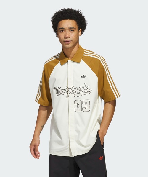 【ADIDAS ORIGINALS】WINTER SHOOTER シャツ adidas シャツ ウィンター シュータートップ Winter Shooter