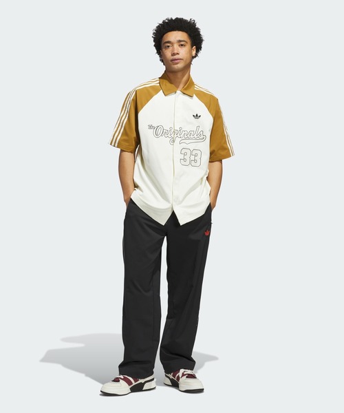 【ADIDAS ORIGINALS】WINTER SHOOTER シャツ adidas シャツ ウィンター シュータートップ Winter Shooter