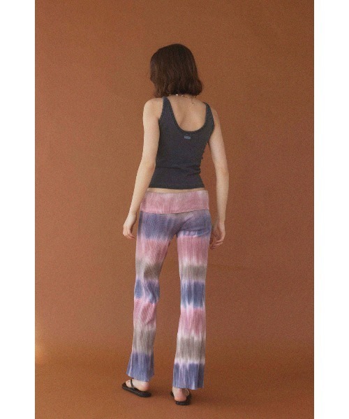 ALEXIA STAM 綿レーヨンリラクシーパンツ ALEXIA STAM パンツ Wellness Buckle Pants /ベルト付き裏起毛