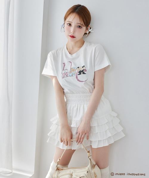 one after another NICE CLAUP tシャツ 「mikko コラボ