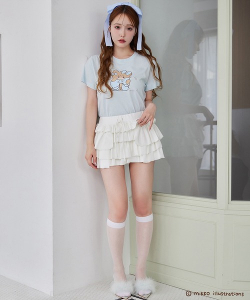 one after another NICE CLAUP tシャツ 「mikko コラボ