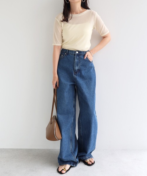 COMME des GARCONS AD2000 半袖 シアートップス andme（アンドミー） tシャツ コンパクト半袖シアートップス