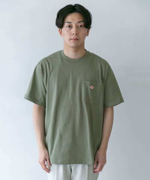 美品　DANTON 半袖シャツ サイズ44 ホワイト danton 半袖シャツ ホワイト 44