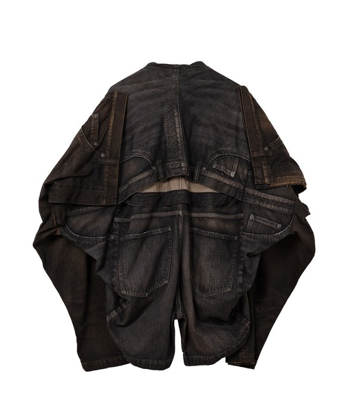 ブルゾン アウター Reconstructed Denim Jacket メンズの画像