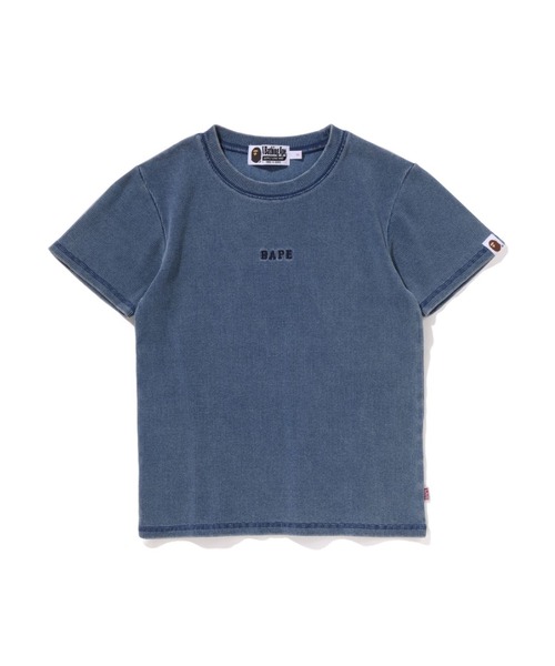 tシャツ BAPE INDIGO RIB TEE レディース