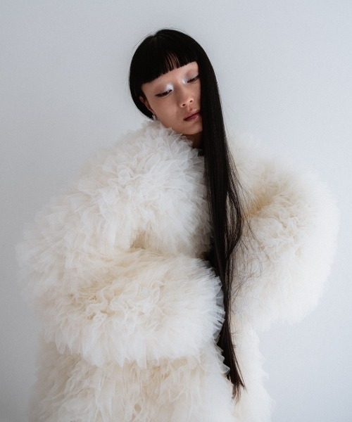 HONEY MI HONEY（ハニーミーハニー） ブルゾン アウター tulle tiered