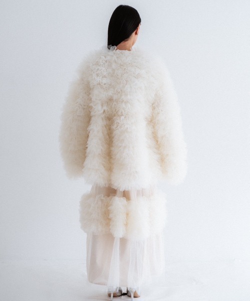 HONEY MI HONEY（ハニーミーハニー） ブルゾン アウター tulle tiered