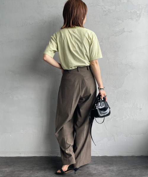 完売品【MEYAME】ボーダー　レイヤード　トップス MEYAME レディーストップス（柄：ボーダー）｜ファッション