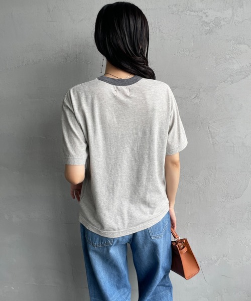 完売品【MEYAME】ボーダー　レイヤード　トップス MEYAME レディーストップス（柄：ボーダー）｜ファッション