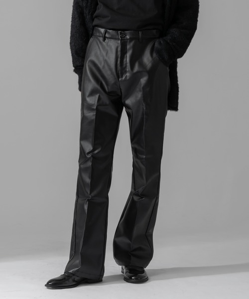 「Adoon plain」 パンツ MEDIUM ブラック メンズ_画像7