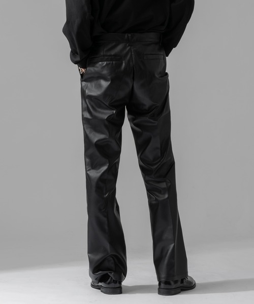 「Adoon plain」 パンツ MEDIUM ブラック メンズ_画像8