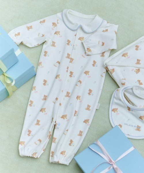 gelato pique（ジェラートピケ） ベビー服 ロンパース 「BABY」新生児