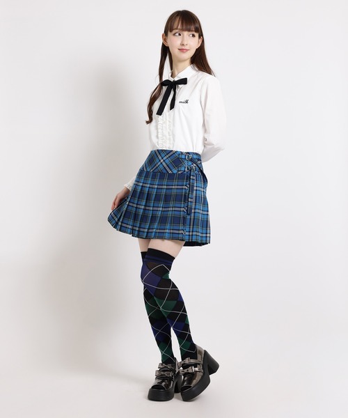 MILK（ミルク） スカート TEAM CHECK ミニスカート : ZOZOTOWN Yahoo