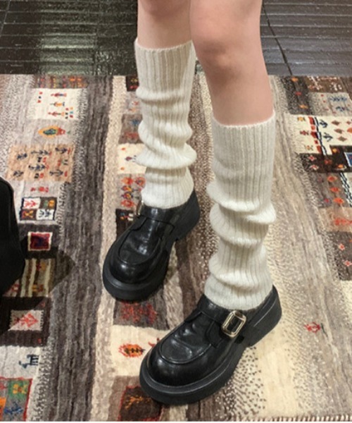 シューズ 「 NiiNa / ニーナ 」本革厚底ワンストラップレザーシューズ