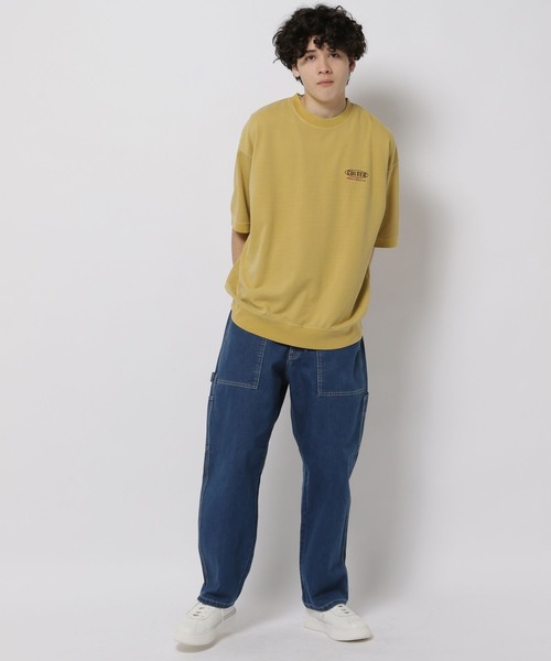 「niko and...」 半袖Tシャツ LARGE オフホワイト メンズ