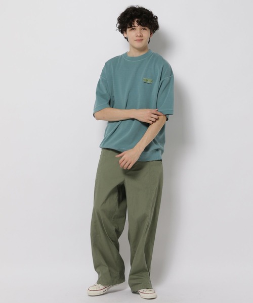 「niko and...」 半袖Tシャツ LARGE オフホワイト メンズ