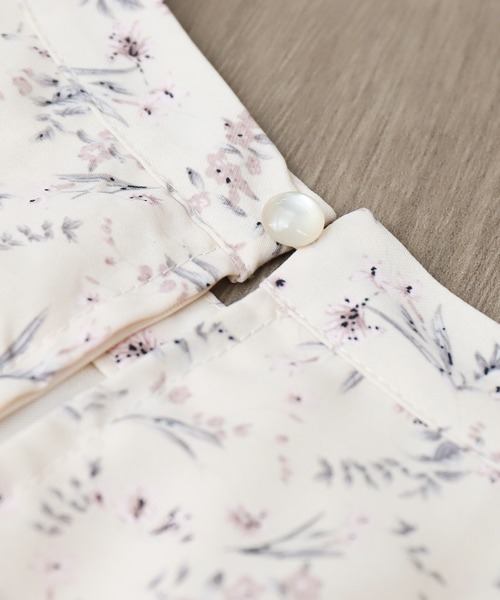 libelle more（リベル モア） ワンピース 花柄フレンチスリーブ