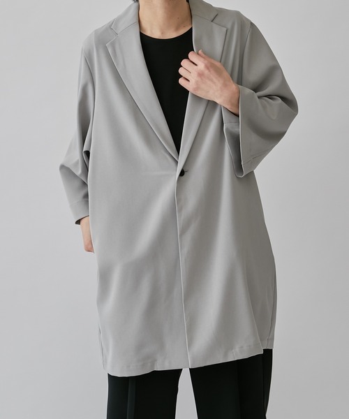 「Lui's」 コート FREE ブラック メンズ_画像3