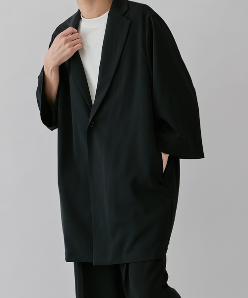 「Lui's」 コート FREE ブラック メンズ_画像10