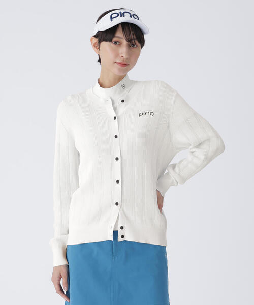 新品♡リブアンサンブル PING（ピン） アンサンブル 「PING APPAREL」アンサンブルニット