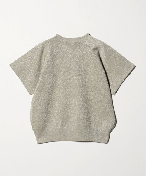 UNITED ARROWS ニット セーター ラメ ショートスリーブ