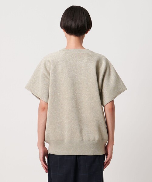 ニット セーター ラメ ショートスリーブ ニット レディース ニット  