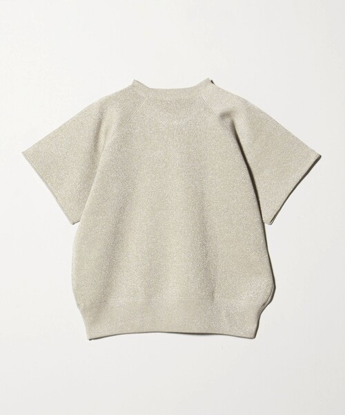 UNITED ARROWS ニット セーター ラメ ショートスリーブ