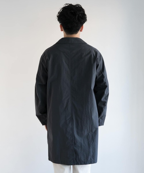 Danton（ダントン） ステンカラーコート 38 ライトベージュ メンズ