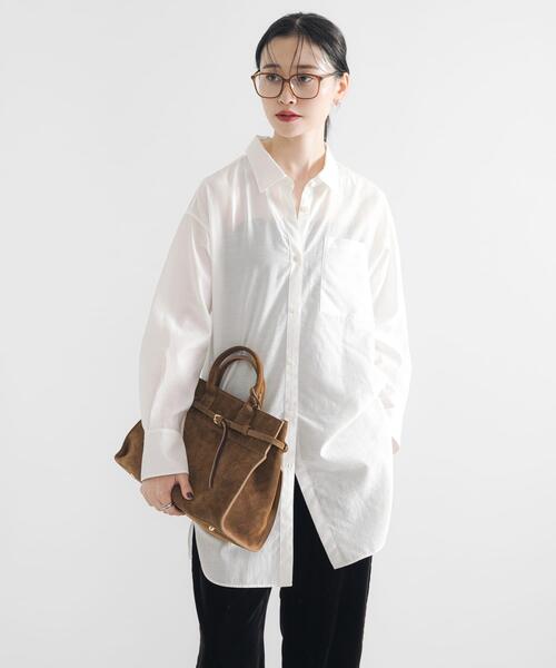 URBAN RESEARCH（アーバンリサーチ） ブラウス シャツ シルクコットン 