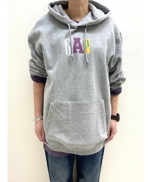 GAP（ギャップ） プルオーバーパーカー X-LARGE グリーン メンズ