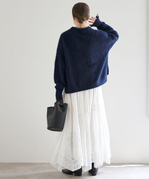 IENA（イエナ） ニット セーター FLUFFYプルオーバー レディース