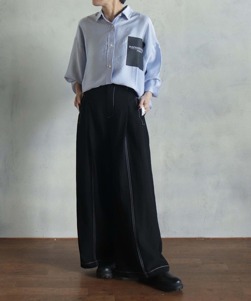 BITTOKO（ビットコ） スラックス パンツ センターステッチパンツ