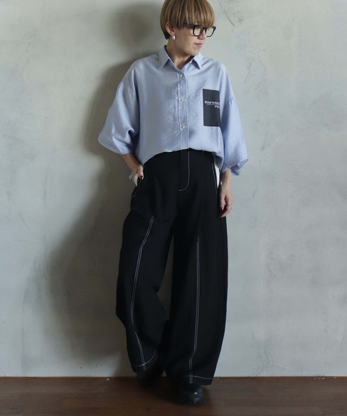 BITTOKO（ビットコ） スラックス パンツ センターステッチパンツ