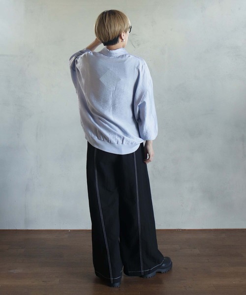 BITTOKO（ビットコ） スラックス パンツ センターステッチパンツ