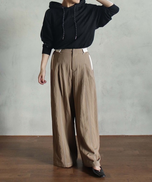 BITTOKO（ビットコ） スラックス パンツ センターステッチパンツ