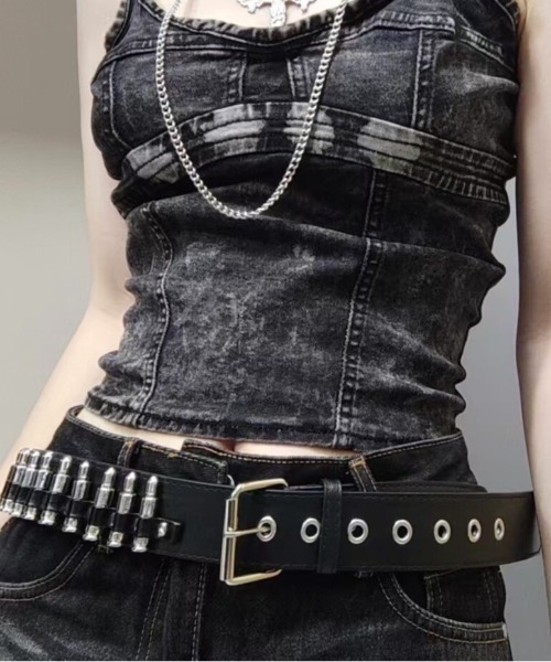 lilful ベルト Y2K 弾丸ベルト レディース : ZOZOTOWN Yahoo!店 - 通販