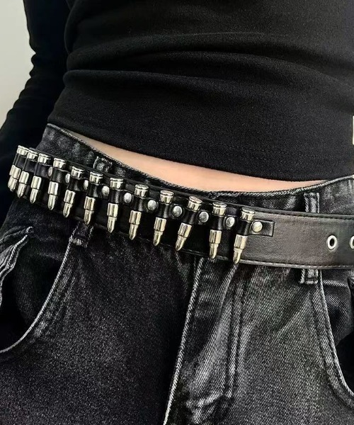 lilful ベルト Y2K 弾丸ベルト レディース : ZOZOTOWN Yahoo!店 - 通販