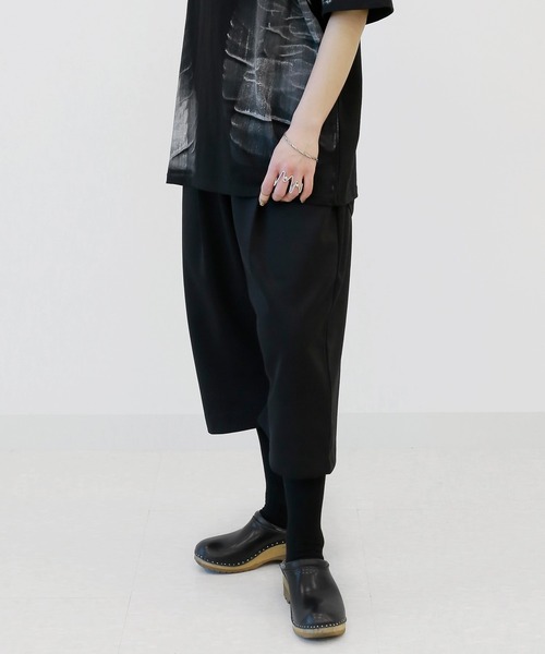 「minsobi」 ハーフパンツ FREE ブラック メンズ_画像9