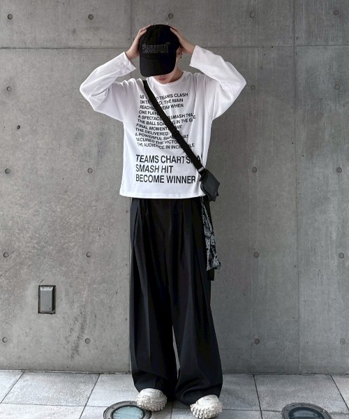 tシャツ 「nmtc+」logo long sleeve / 「エヌエムティーシープラス