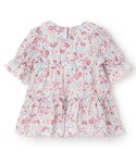 ベビー服 ロンパース 無地・花柄OPロンパースの詳細画像1