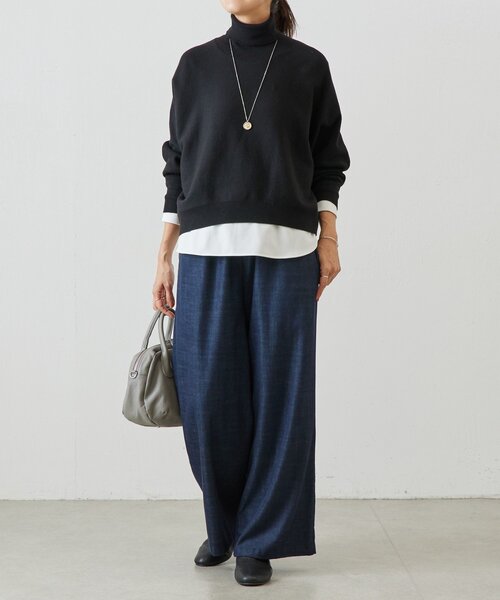 ビアズリー　ハイネックドルマンニット BEARDSLEY（ビアズリー） ニット セーター ハイネックドルマンニット