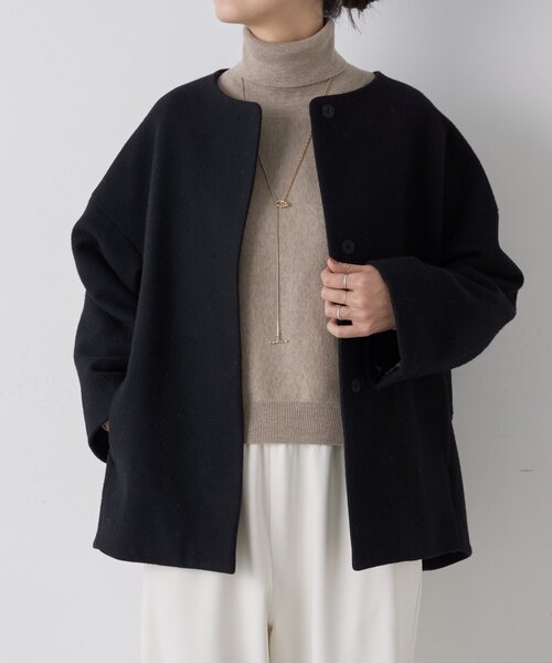 BEARDSLEY（ビアズリー） ニット セーター ハイネックドルマンニット