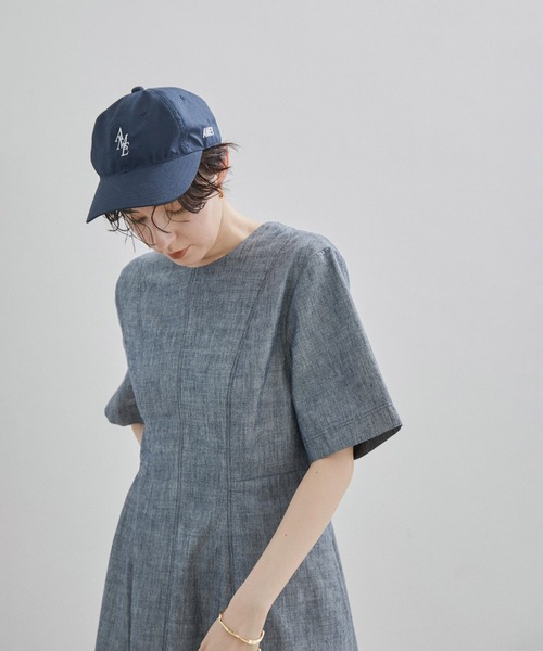 「SALON adam et rope'」 半袖ワンピース FREE ブラック レディース_画像5