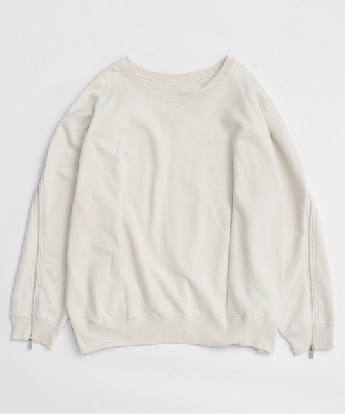 MAISON SPECIAL（メゾンスペシャル） トレーナー スウェット Zip Sweat