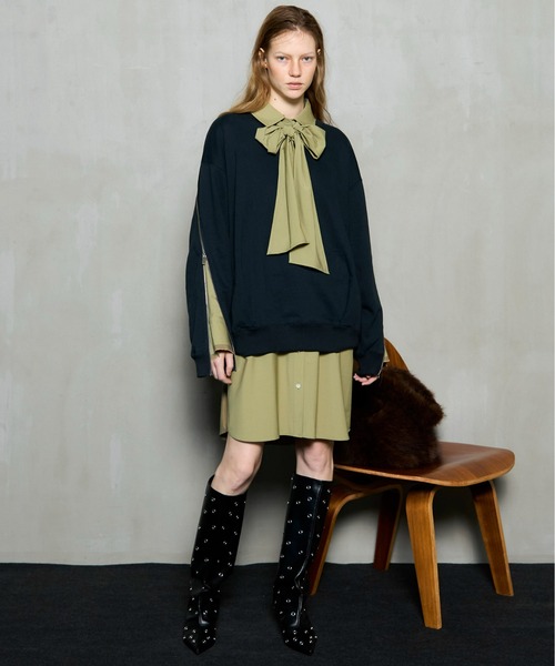 MAISON SPECIAL（メゾンスペシャル） トレーナー スウェット Zip Sweat